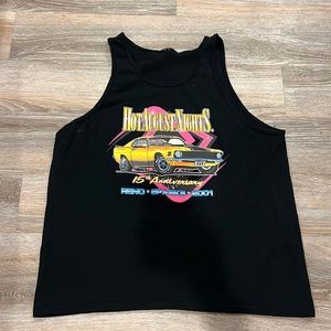 Vintage 2001 August nights Reno tank top Size XL